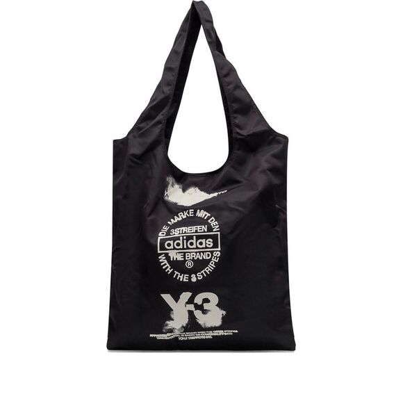 Y-3 Black Tote Bags Men